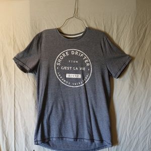 Gray graphic T by DTTD denim,  like new